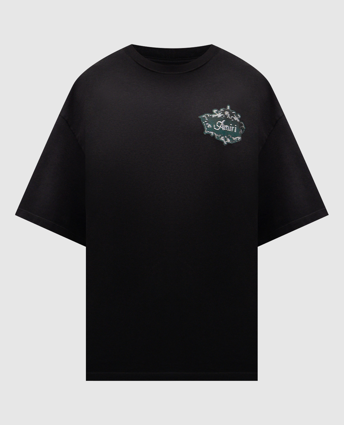 

Черная футболка с винтажным эффектом, Черный, Футболки