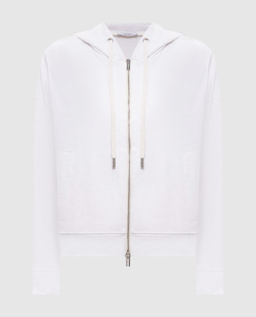Peserico Біла меланжева спортивна куртка S12504J0Q402347