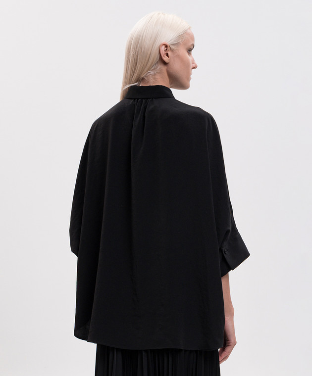 Y`S Yamamoto Черная рубашка YVB09500 изображение 4