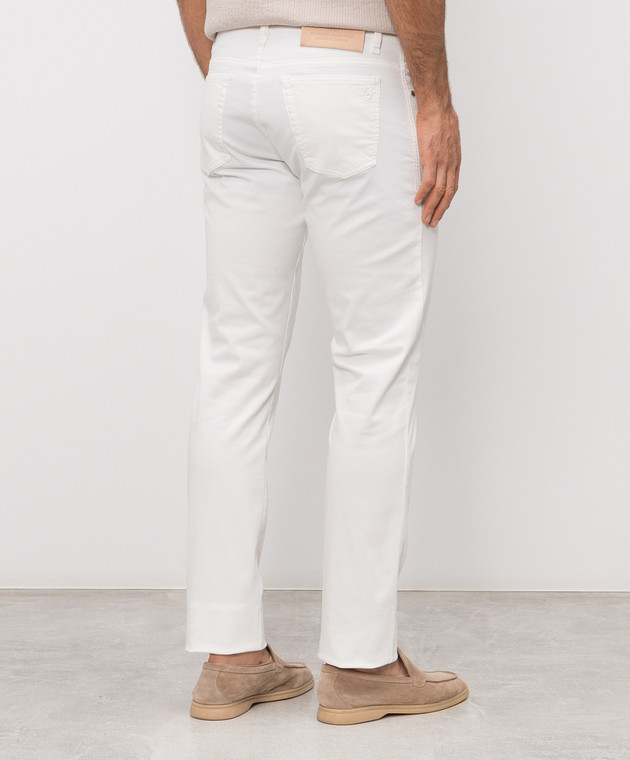 Scissor Scriptor Белые джинсы Костантино COSTANTINOT112338 изображение 4