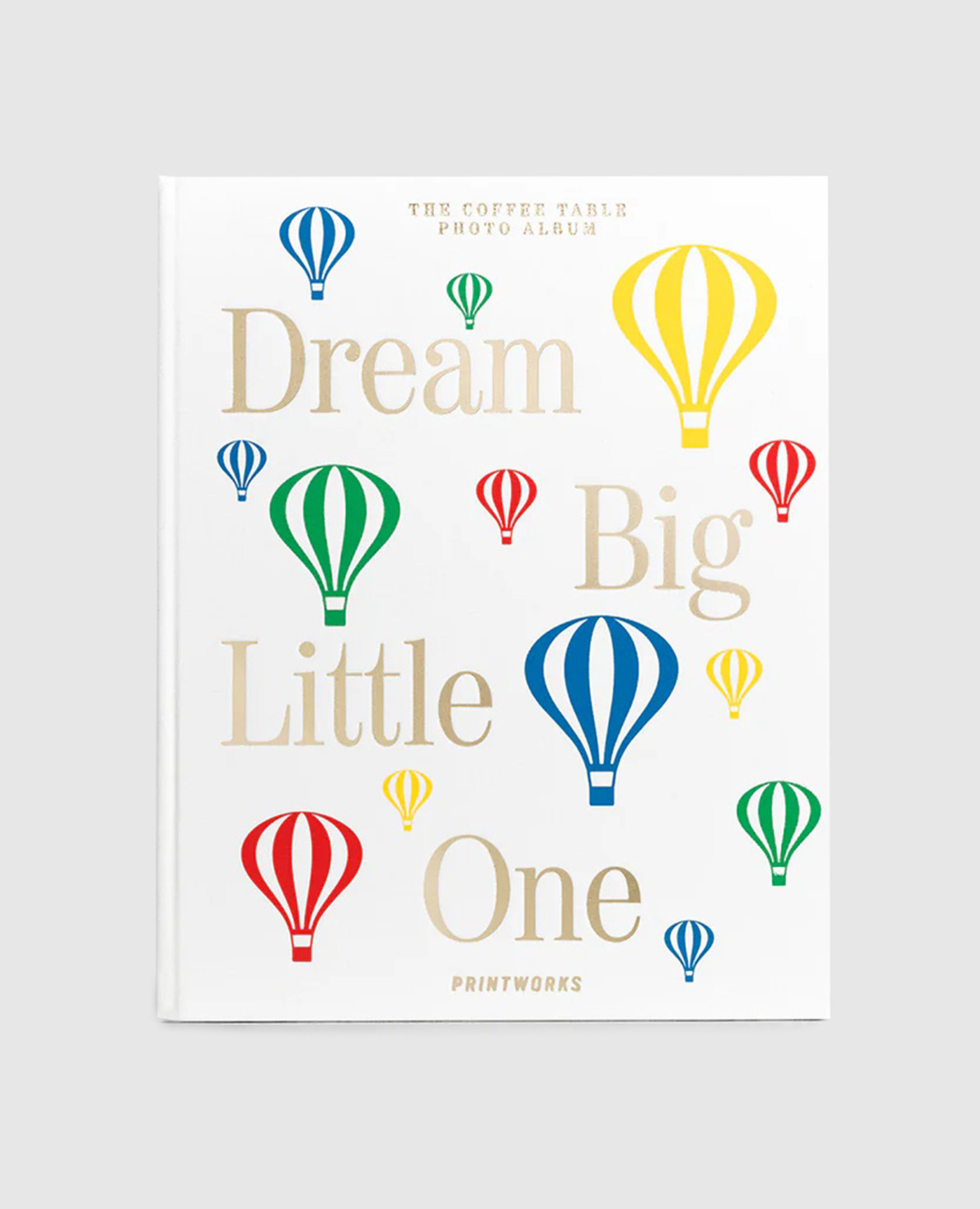 

Детский фотоальбом DREAM BIG little ONE, Белый, Подарочные наборы