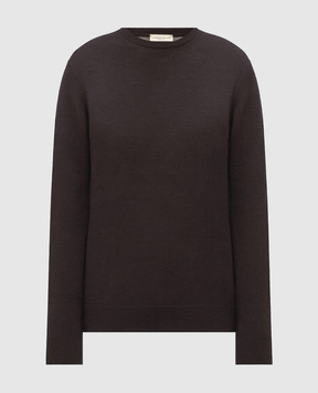 Cashmere&Whiskey Коричневий джемпер з вовни MU8121318541R