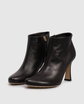 Bottega Veneta Чорні шкіряні ботильйони Rana 843958VBSD0
