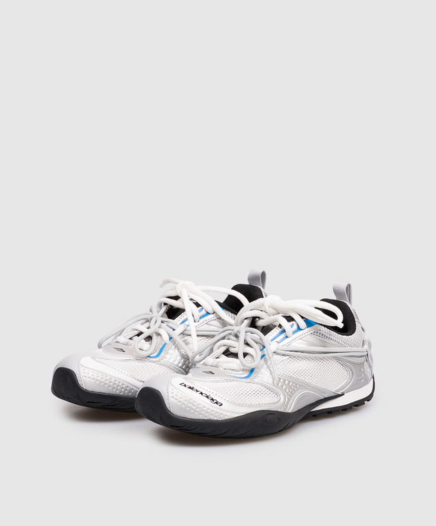 Balenciaga Сірі кросівки Radar Gradient Lines 865704WSTGL зображення 2
