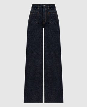 Khaite Сині джинси Delimonico з патчем 1185916040