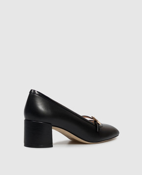 Stuart Weitzman Чорні шкіряні туфлі Georgie SO100