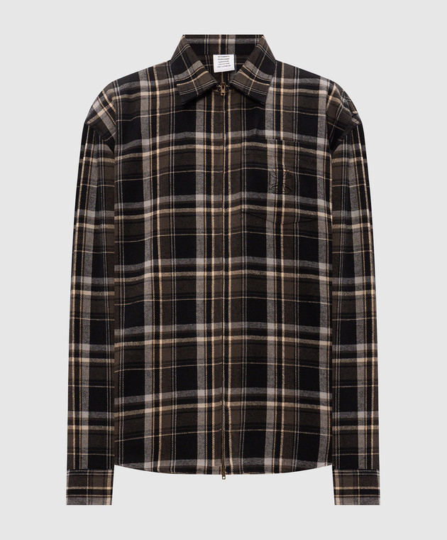 Vetements Сорочка в клітинку MH27SH062BC