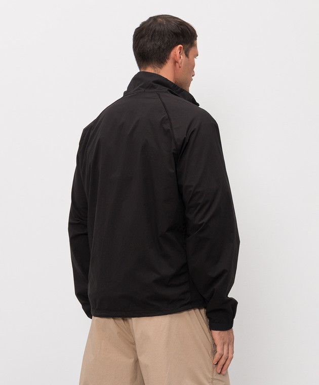 Stone Island Черная куртка с логотипом патча L1S156100044S0003 изображение 4