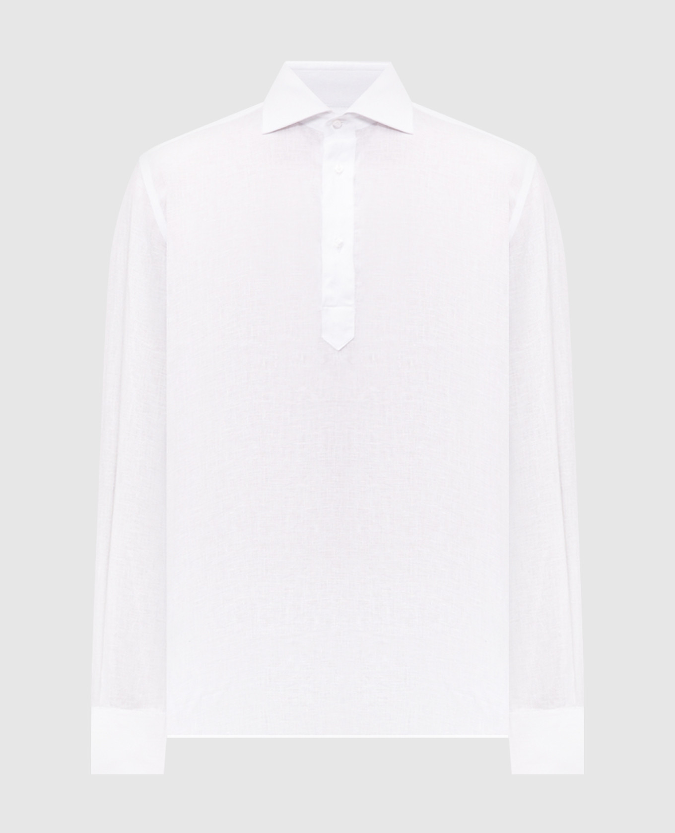 

Белая рубашка из льна, Белый, Рубашки