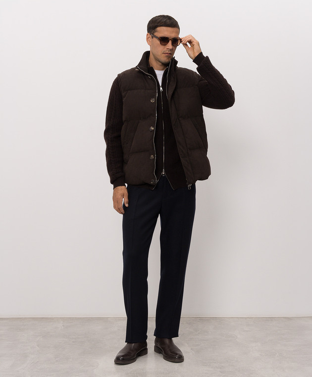 Brett Johnson Кардиган из кашемира с фактурным узором FW26K69LPCHCAC изображение 2