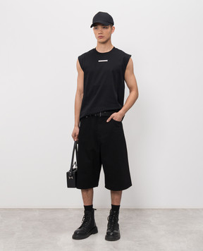 Heliot Emil Черная майка ASTRAPE M09144