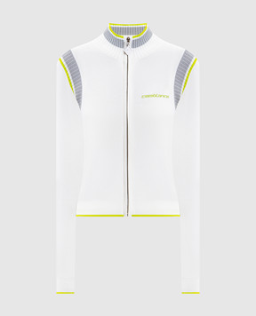 Casablanca Белая спортивная куртка с логотипом WSP26KW124401