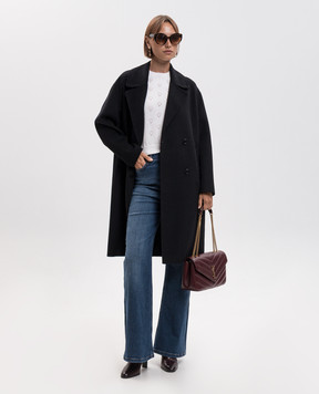 Twinset Белый топ с кашемиром 262TP3020