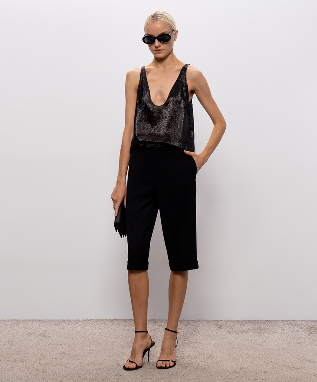 Tom Ford Черные капри из шерсти SH0091FAX1667 изображение 2