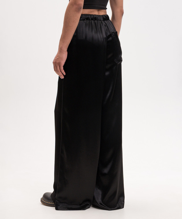 Ann Demeulemeester Черные брюки Sofi Relaxed Lounge B0014017FA734 изображение 4