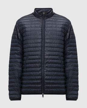 Woolrich Синя куртка з принтом логотипа CFWOOU2175MRUT5268