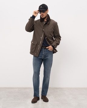 Brunello Cucinelli Коричневая куртка MV4066340