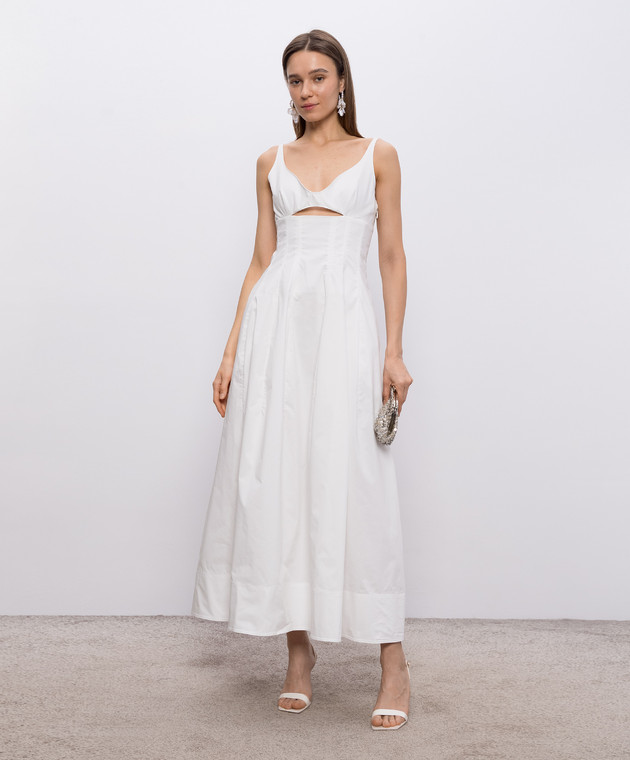 Simkhai Белое платье Maddy 2261148T изображение 2