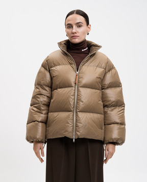 Jil Sander Пуховик кольору хакі J40AF0184J70007