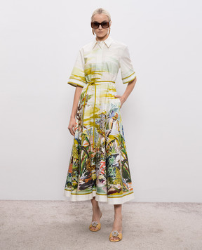 Alemais Бежева сукня-сорочка Jungle Boogie 6873D