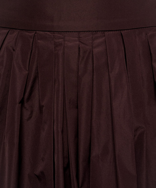 Max Mara Коричневая юбка ROMINA SMMROMINA изображение 5