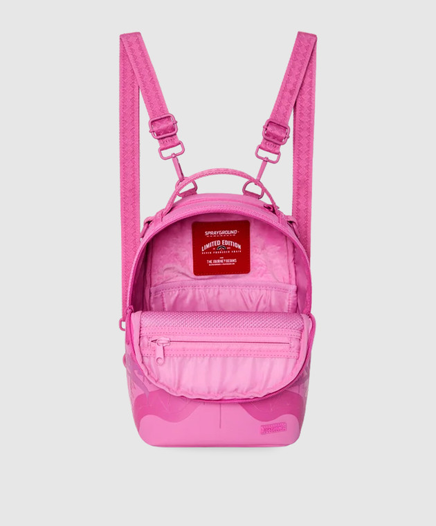 Sprayground Дитячий рожевий рюкзак SHADOW SHARKS - BUBBLE POP MINI 910B9451NSZ зображення 4