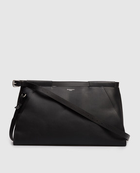 Ann Demeulemeester Чорна шкіряна сумка Sylvia B0013898LT189