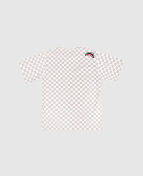 Sprayground Дитяча сіра футболка Tokio Bubble SPY671WHT