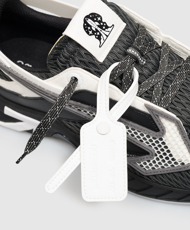 Off-White Черные кроссовки Space Memo OF05804001 изображение 5