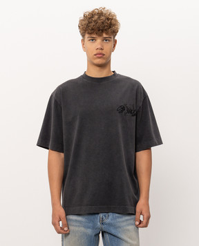Off-White Сіра футболка Stroke 2 Arrow 44MAA120F26J00I
