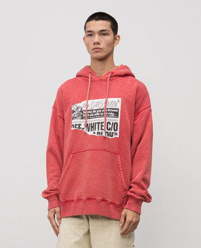 Off-White Червоне худі News 44MBB085F5F00D