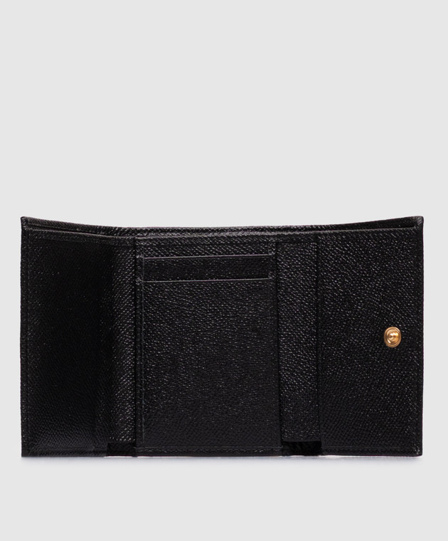Dolce&Gabbana Черный кожаный портмоне Dauphine BI0770A1001 изображение 3