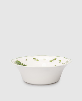 Geminiano Cozzi 1765 Білий порцеляновий салатник Rosa Rosae SKBBU24249019