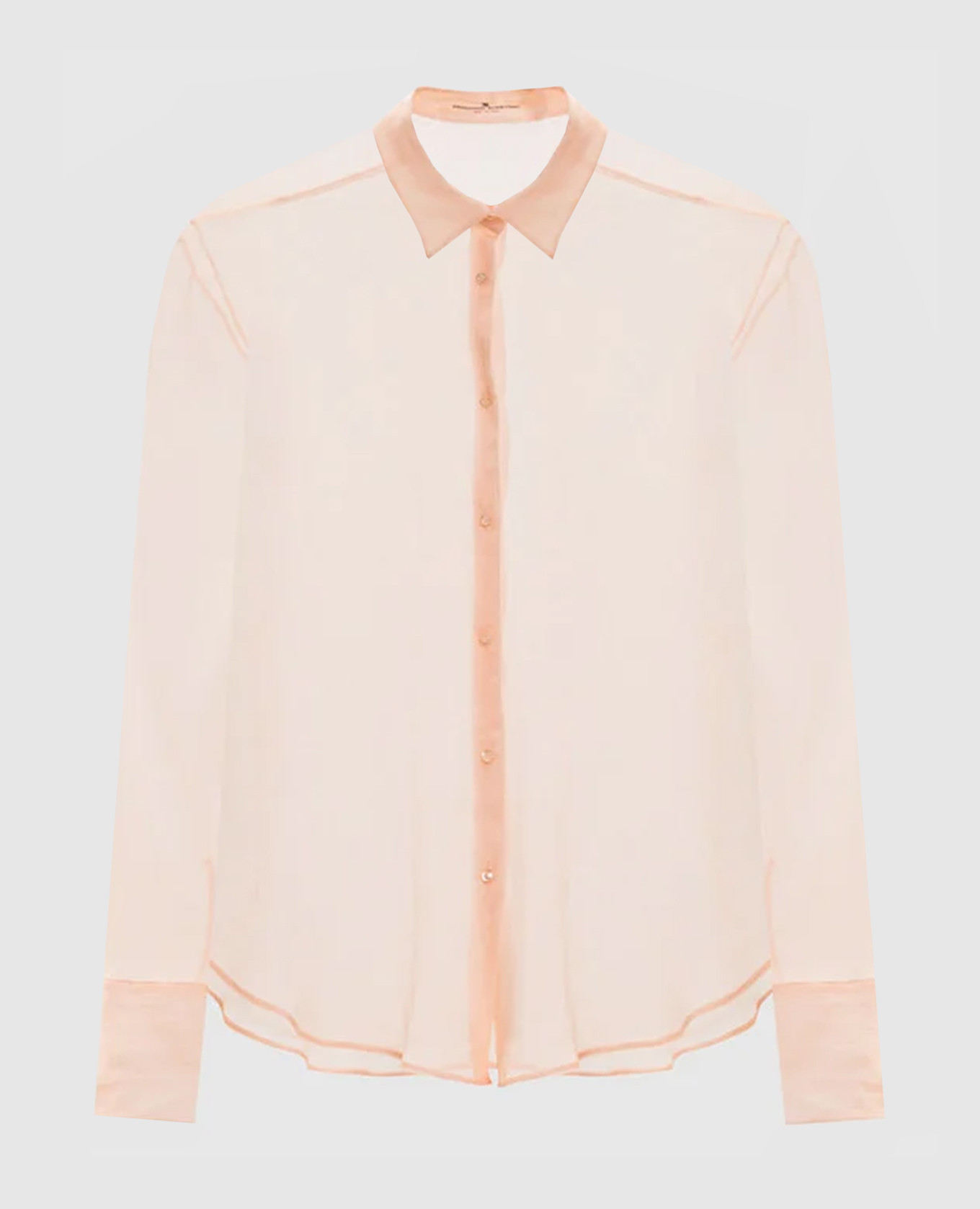 

Розовая блуза из шелка, Розовый, Блузы