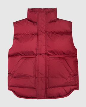 Maison Margiela MM6 Детский бордовый жилет M61092MM08B