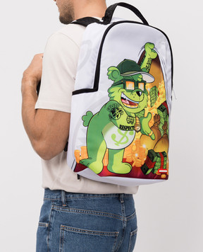 Sprayground Детский белый рюкзак Moneybear Cash Cub 910B7398NSZ