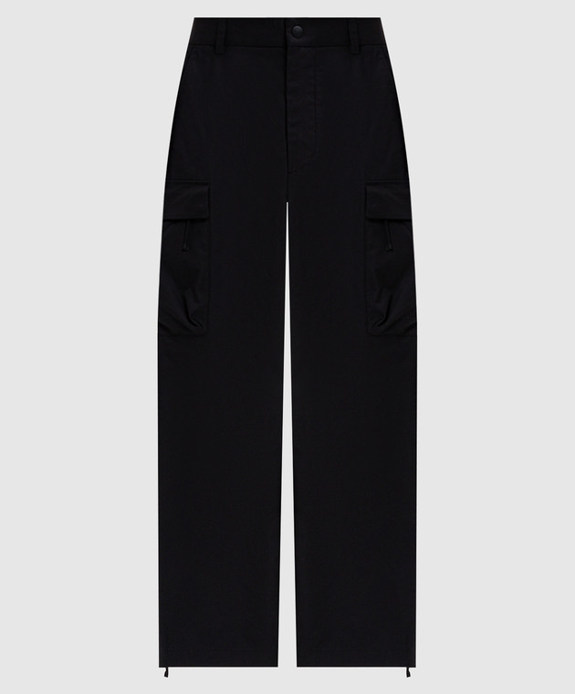 Moncler Чорні карго з логотипом L20912A00039599T0