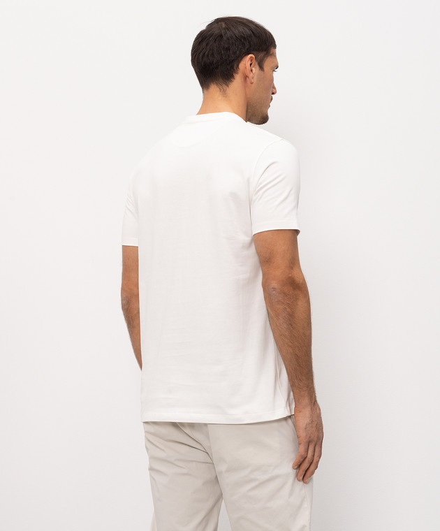 Florentino Белая футболка с принтом 126763610659 изображение 4