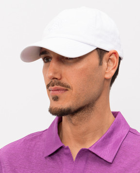 Vilebrequin Белая кепка с вышивкой CSNU2401