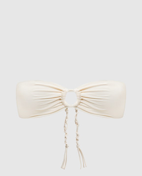 Jil Sander Білий ліф від купальника Tangle J40BR0003J20011