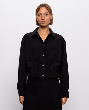 Max Mara Weekend Черная куртка DECANO из шерсти WKDDECANO
