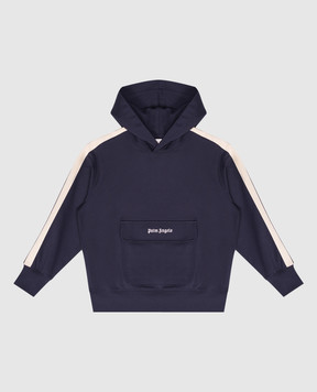 Palm Angels Детские синие худи с логотипом PBBD012F25FLE00112+