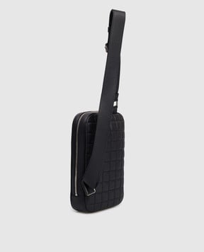 Stefano Ricci Синяя кожаная сумка-слинг с эмблемой ND200PVD