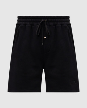 AMIRI Чорні шорти з логотипом AMJYSH1018