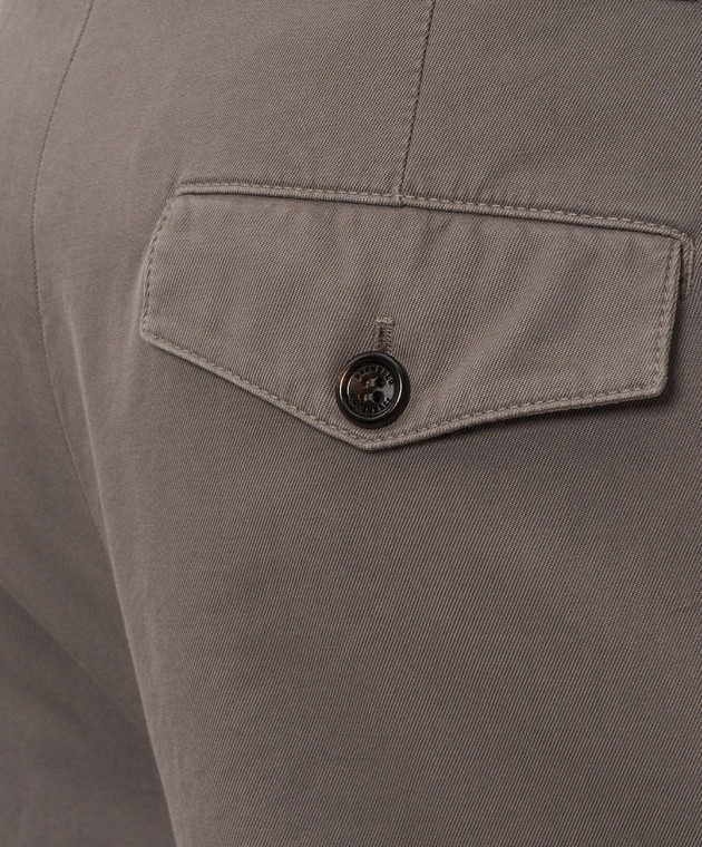 Brunello Cucinelli Серые брюки M252DS2440 изображение 5