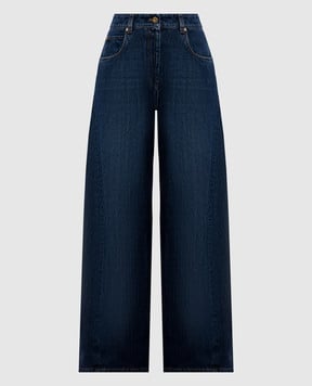 Brunello Cucinelli Синие джинсы с логотип патч MA095P4059