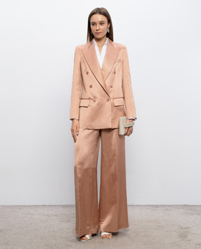 Peserico Біла блуза з шовком A0634500Q8372B