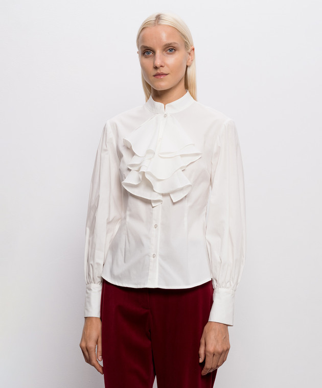 Twinset Блуза цвета айвори 262AP2410 изображение 3
