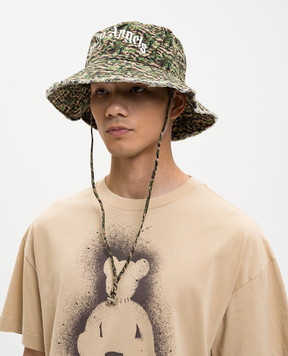 Palm Angels Панама в камуфляжном принте PMLA03AS26FAB002