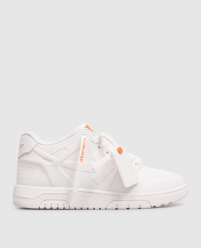 Off-White Белые кроссовки Out Of Office Lifted OWIA259S26MAT001